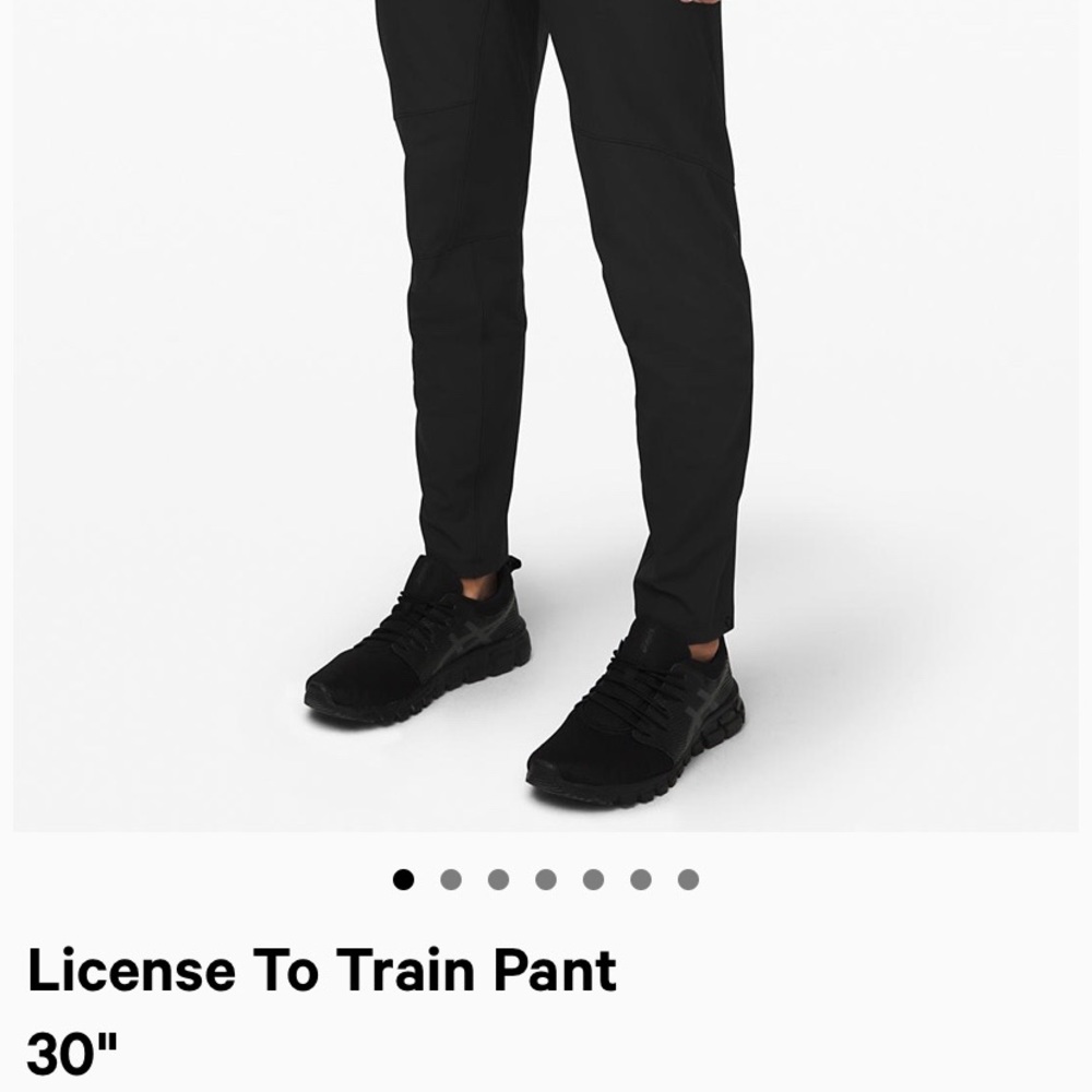 Lululemon License To Train pant size M